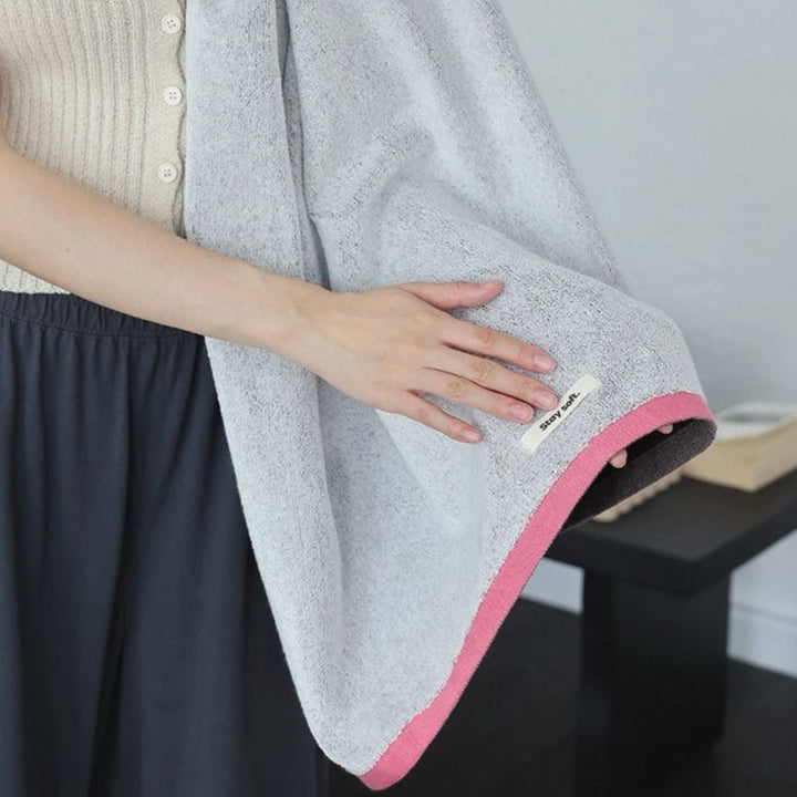 コットンニュアンスパイピングタオル