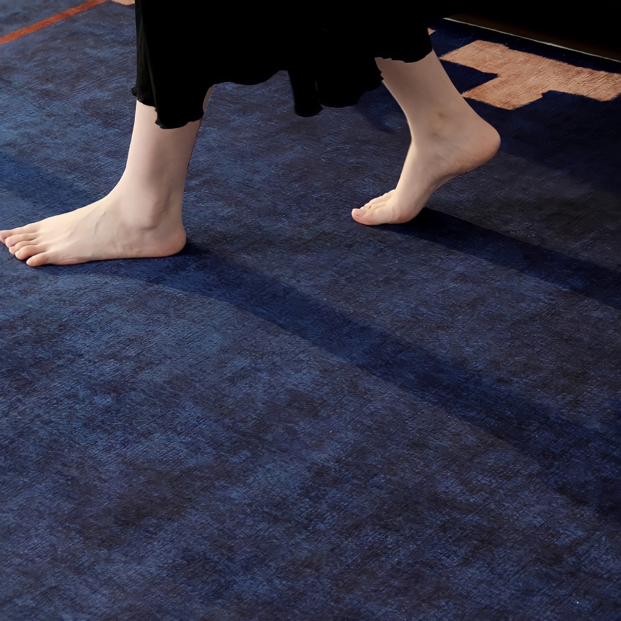 ミッドナイトパズルラグカーペット