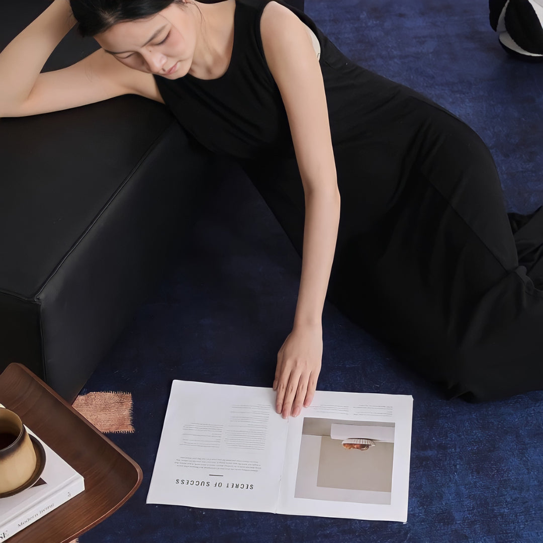 ミッドナイトパズルラグカーペット