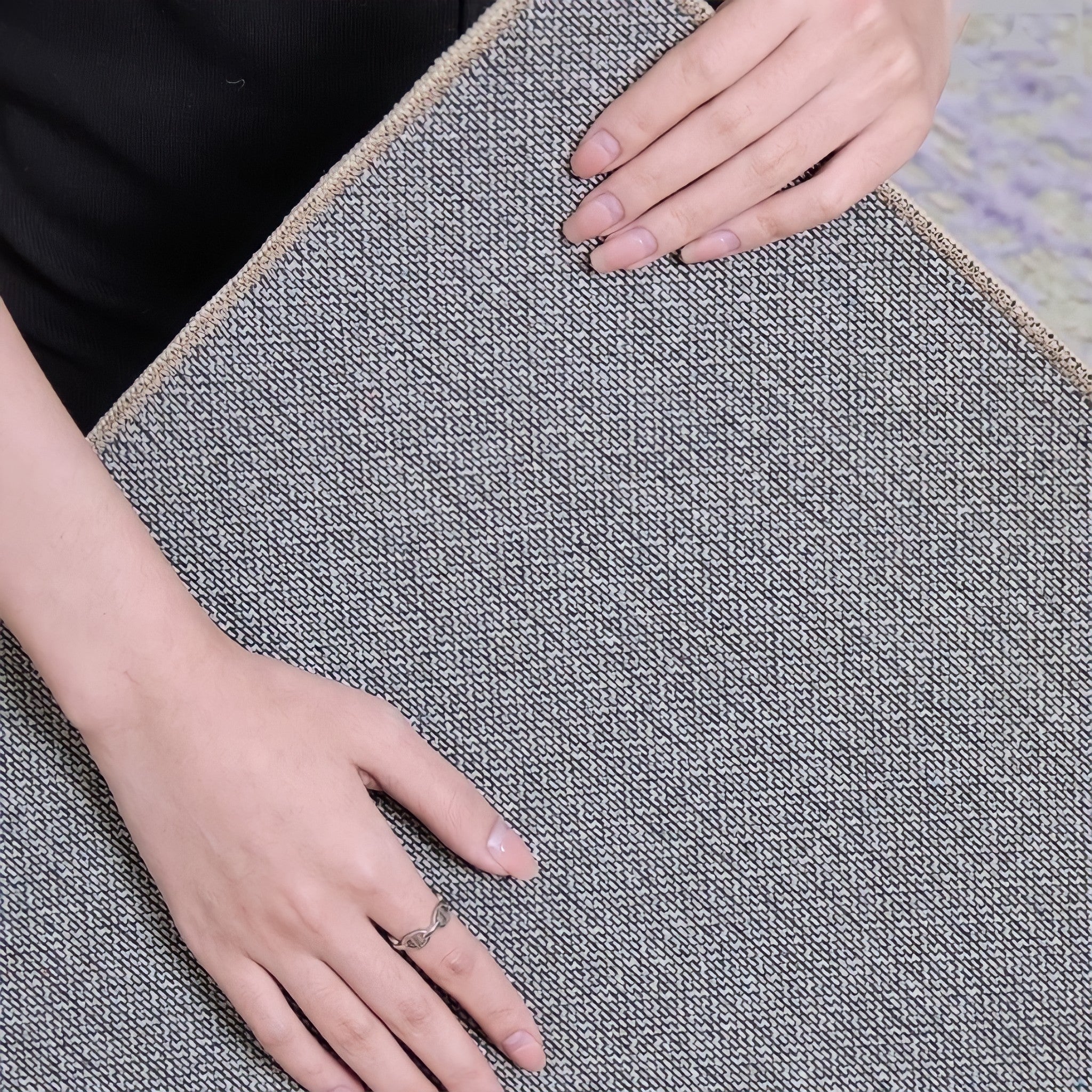 ミッドナイトパズルラグカーペット