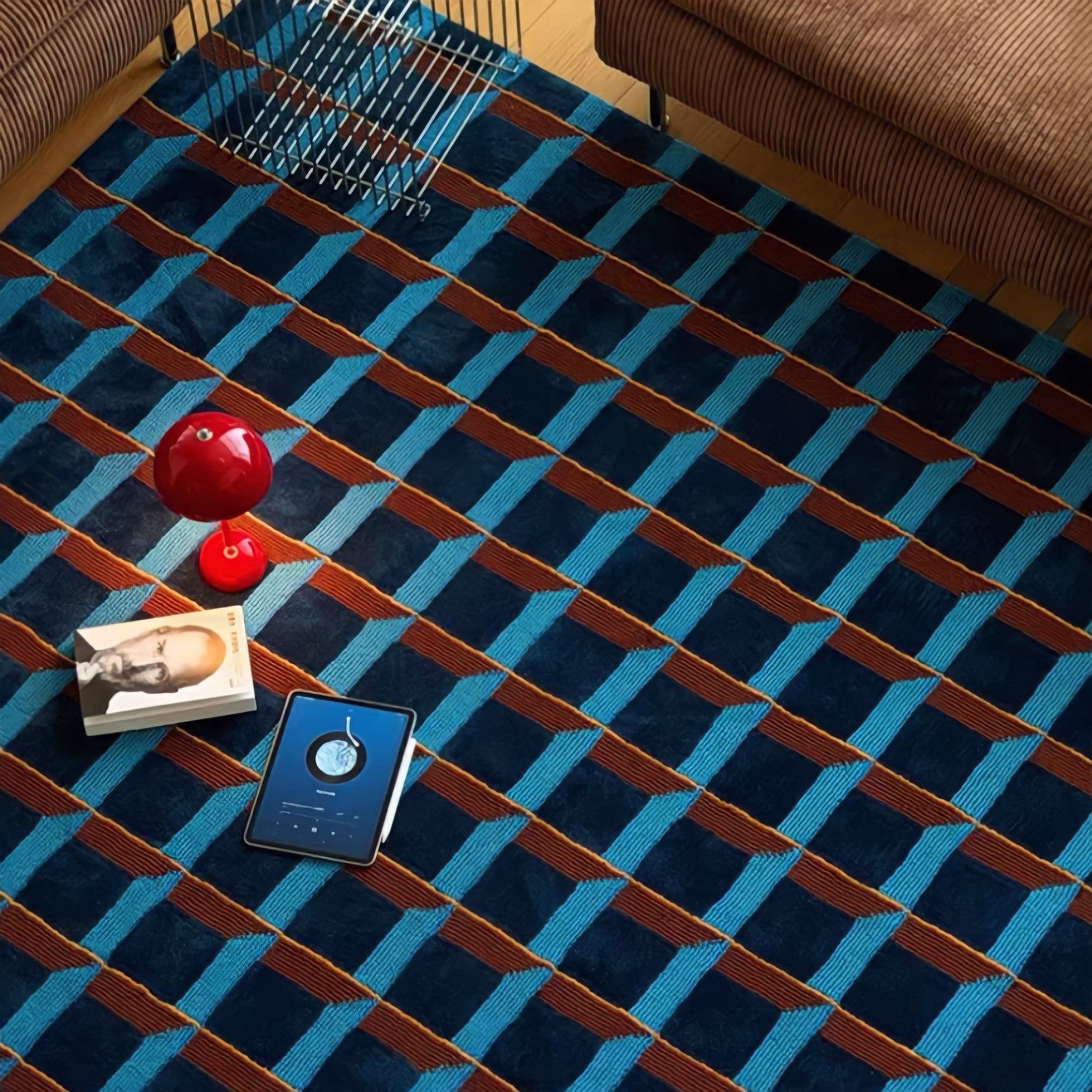 シャドウパネルラグカーペット