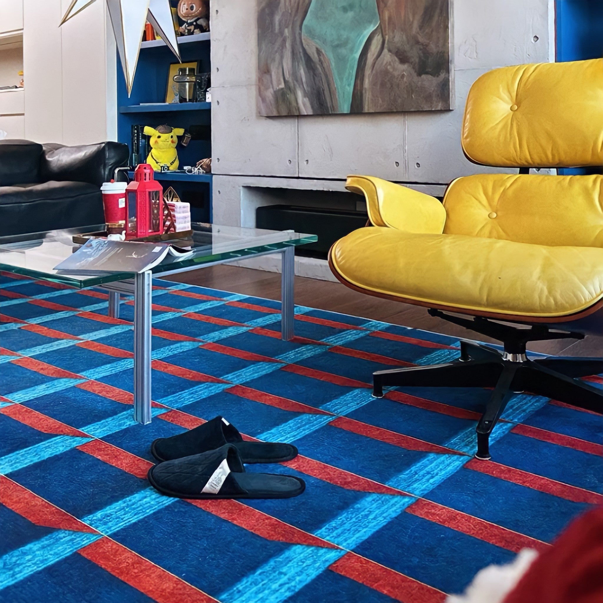 シャドウパネルラグカーペット