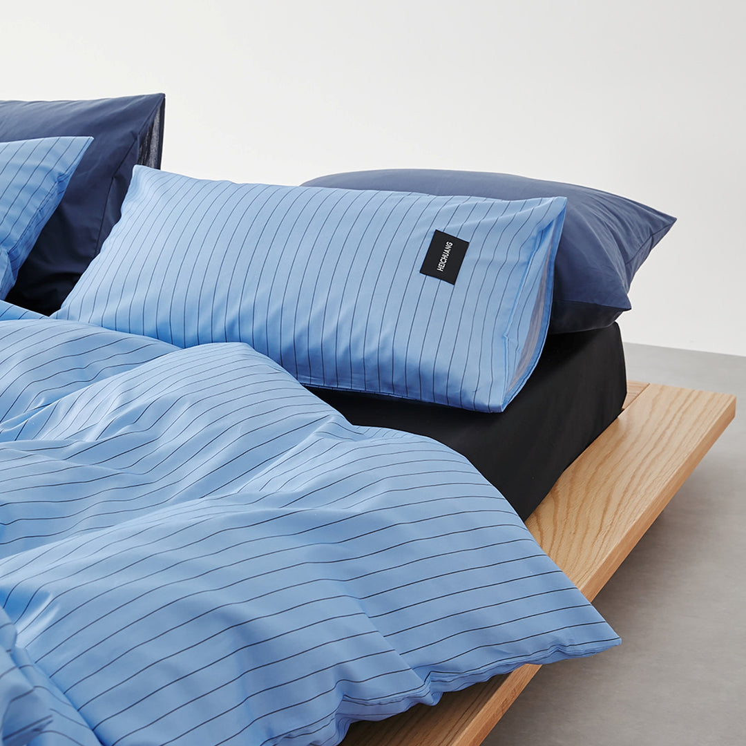 Urban Line Blue Bedding Set, Blue