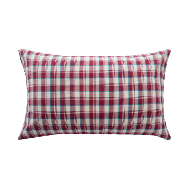 ピュアコットンチェック柄寝具カバー ベリー