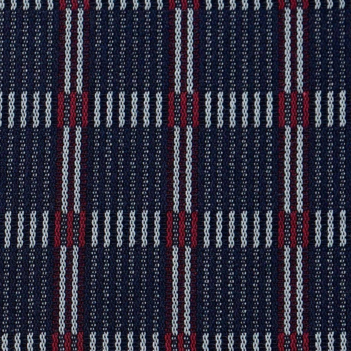 ピュアコットンチェック柄寝具カバー ネイビー