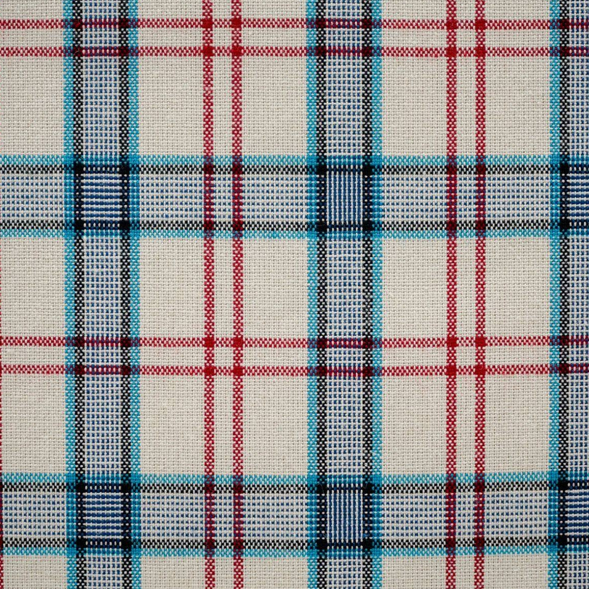 ピュアコットンチェック柄寝具カバー レッド