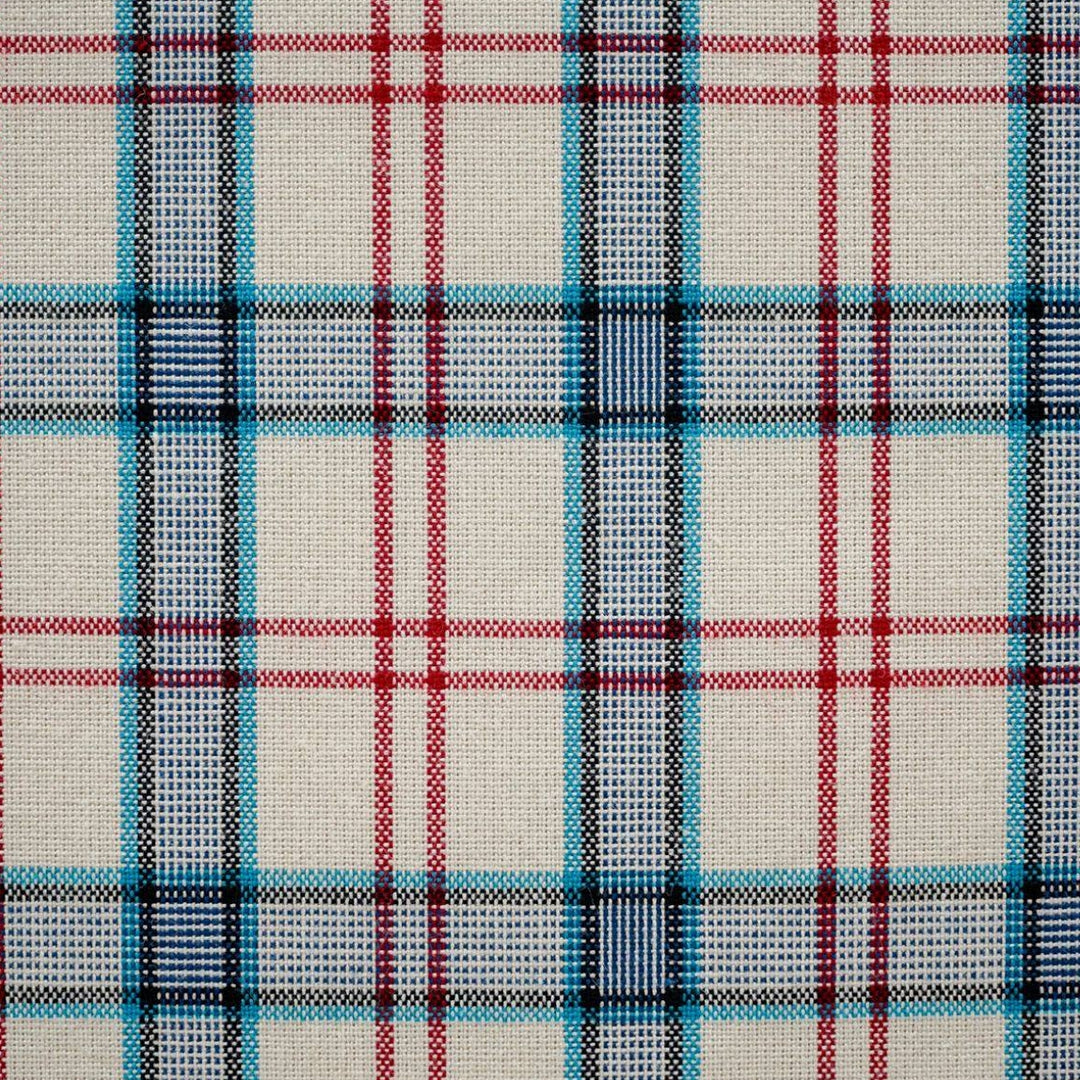 ピュアコットンチェック柄寝具カバー レッド