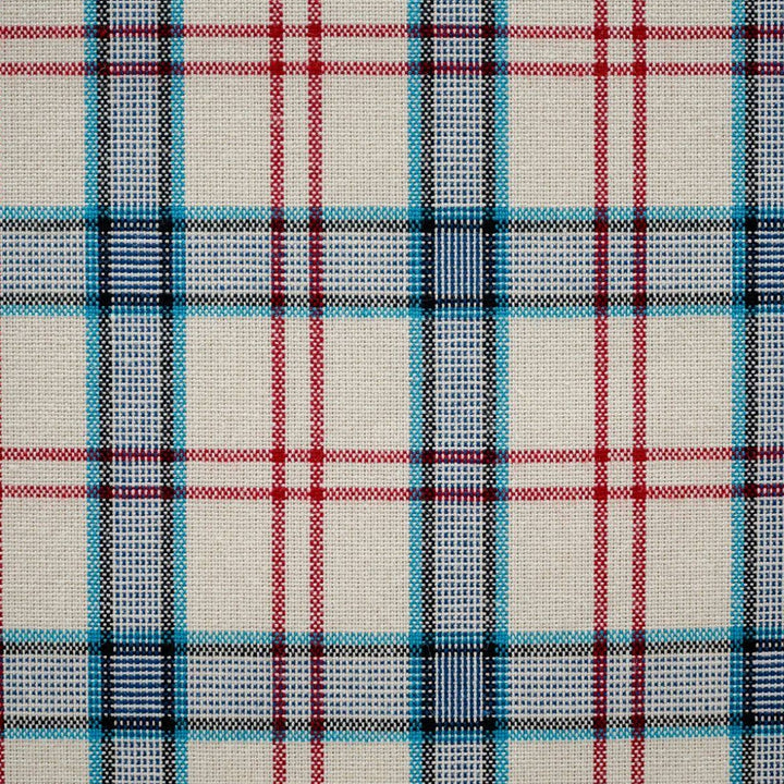 ピュアコットンチェック柄寝具カバー レッド