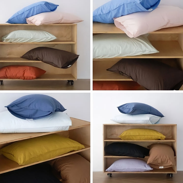 ピュアコットンニュアンスパステル枕カバー