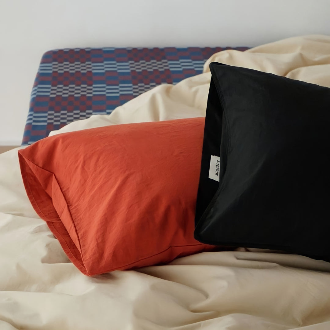 ピュアコットンニュアンスパステル枕カバー