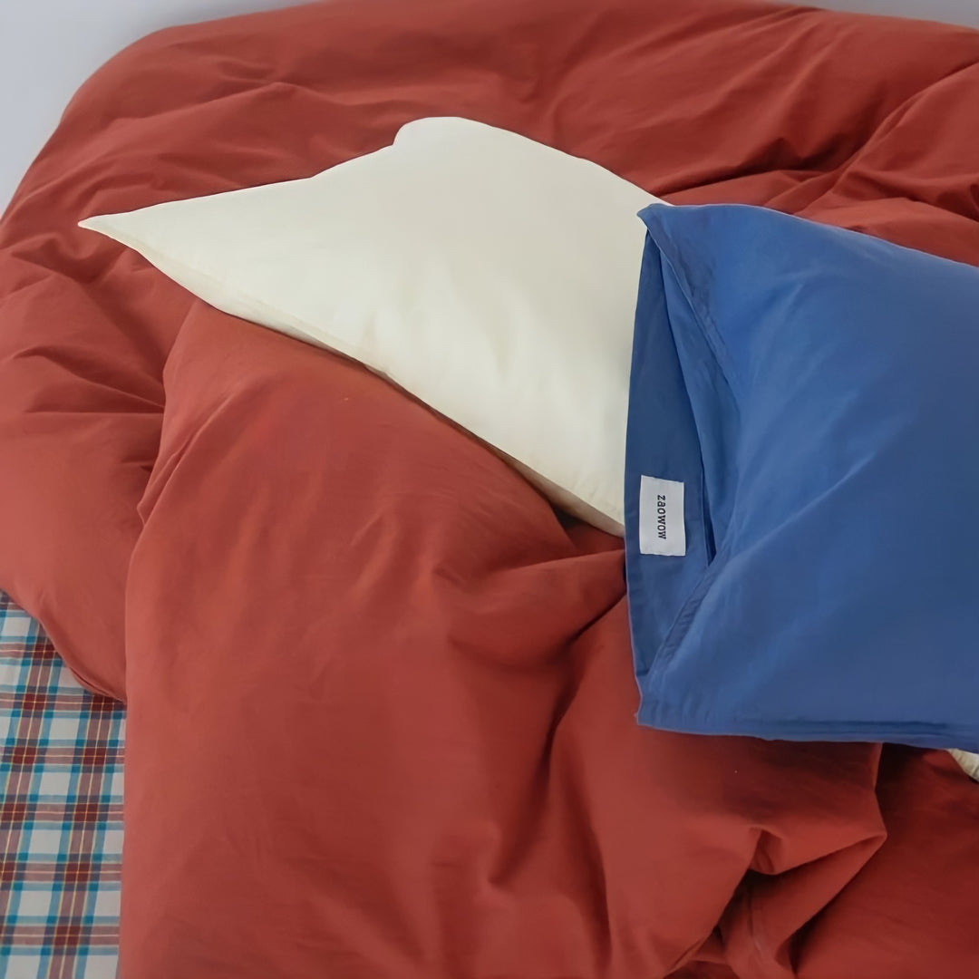 ピュアコットンニュアンスパステル枕カバー