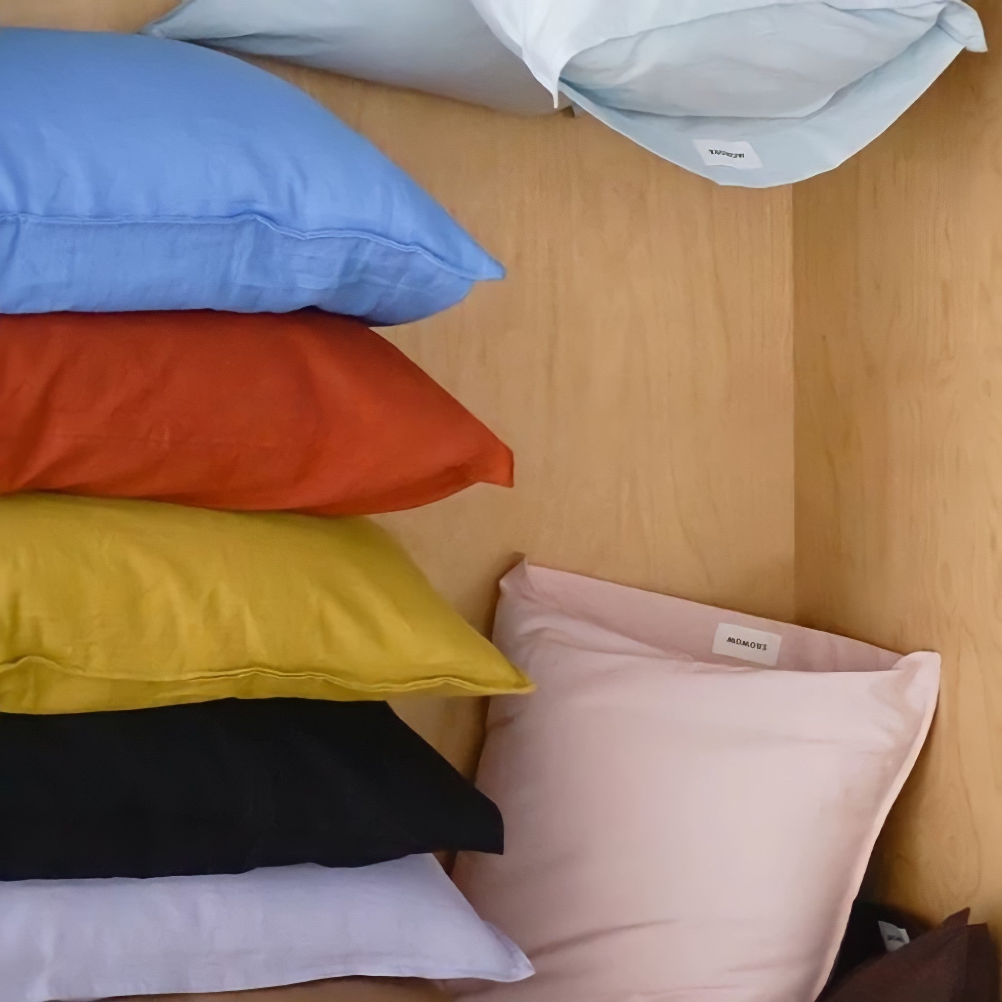 ピュアコットンニュアンスパステル枕カバー