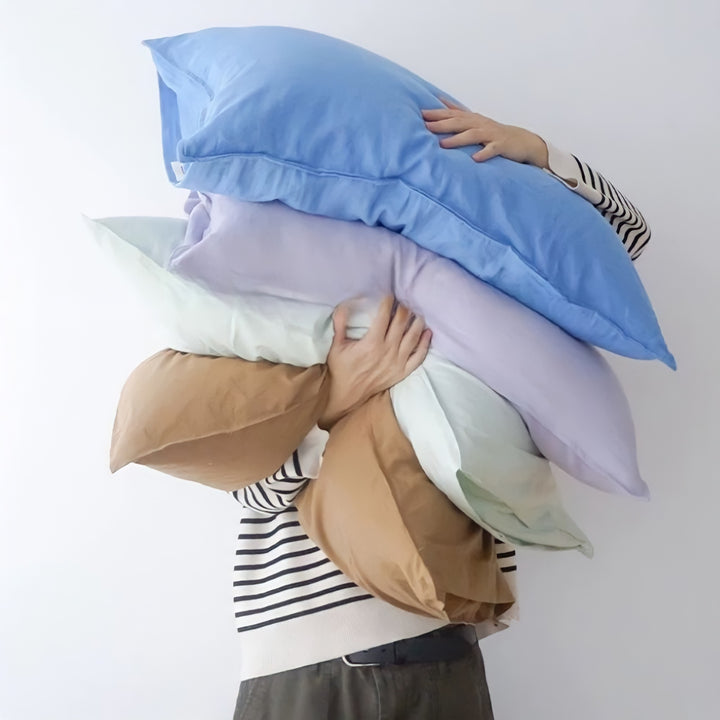 ピュアコットンニュアンスパステル枕カバー