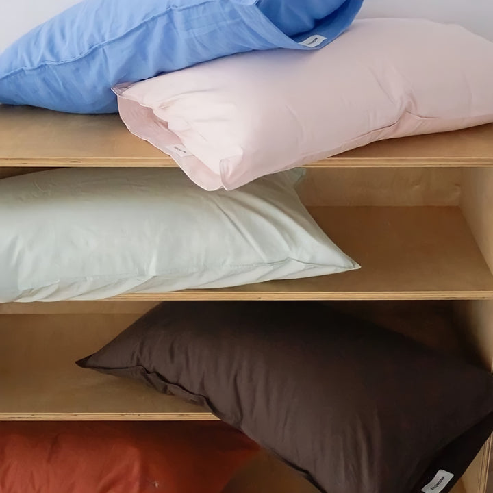 ピュアコットンニュアンスパステル枕カバー