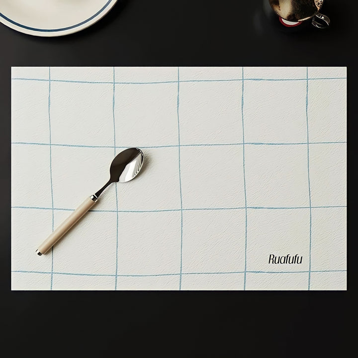 Modern Hand-Drawn Grid Placemat