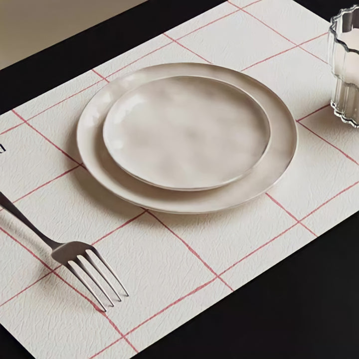 Modern Hand-Drawn Grid Placemat