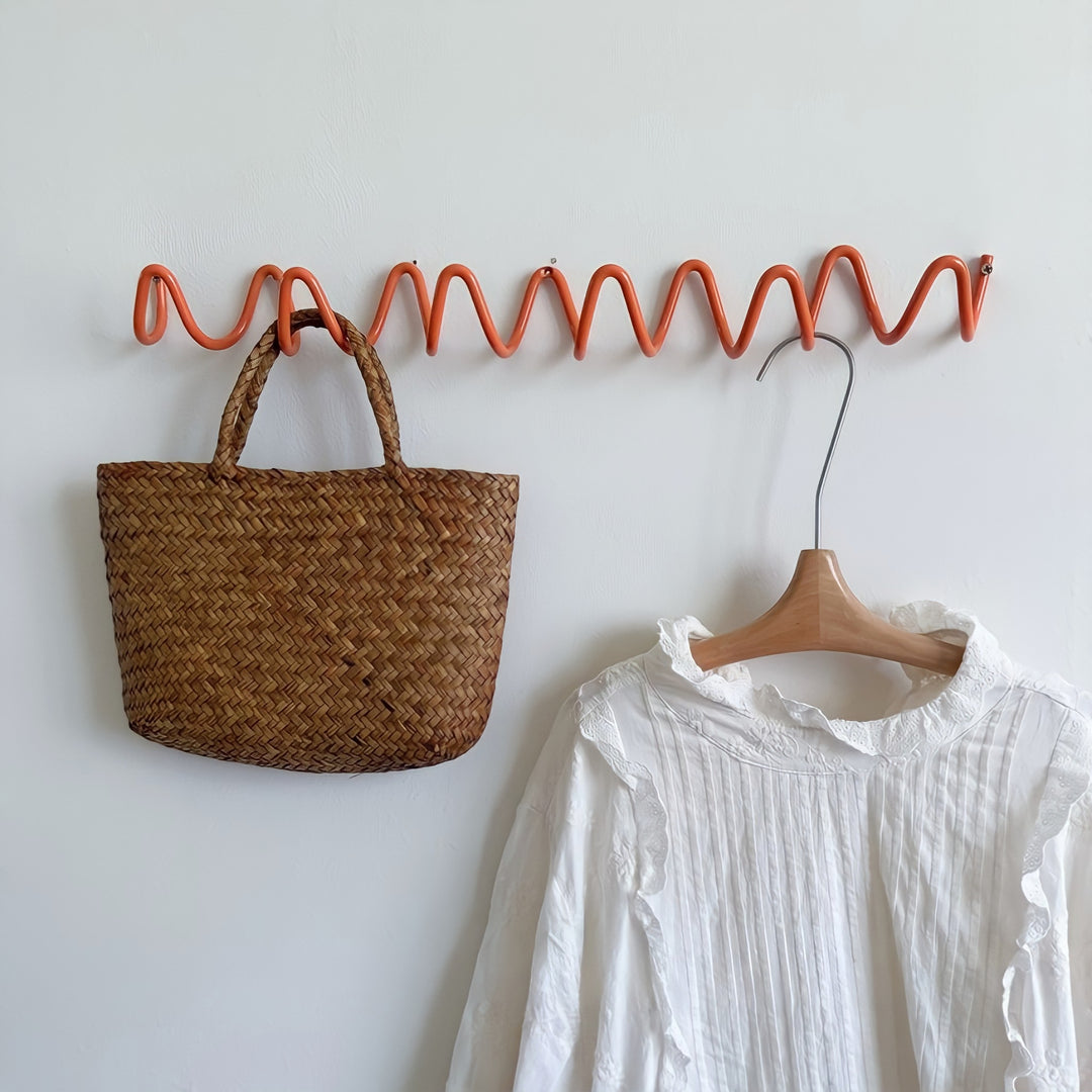 Wave Wall Hook Orange