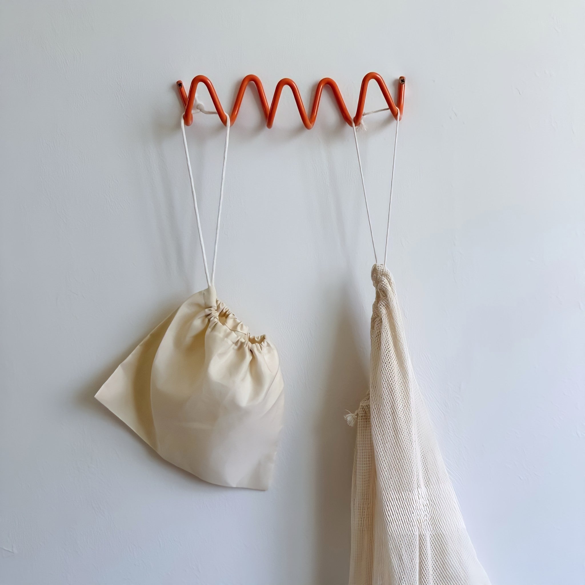 Wave Wall Hook Orange