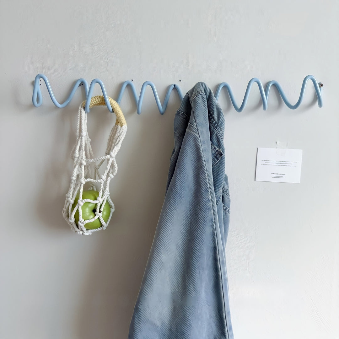 Wave Wall Hook Blue