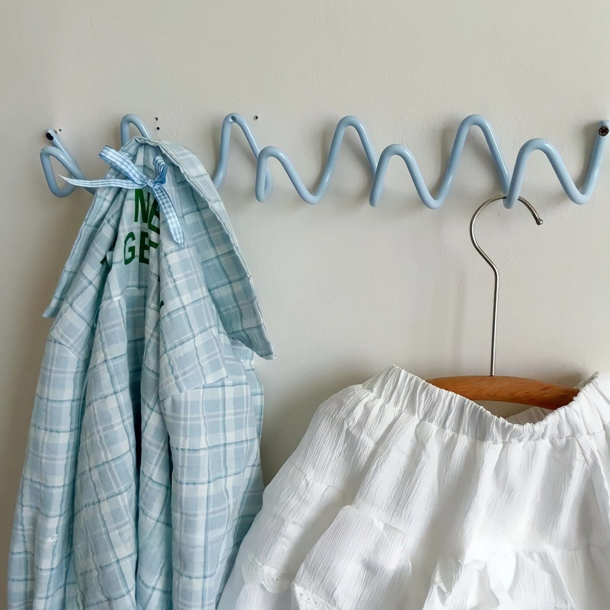 Wave Wall Hook Blue