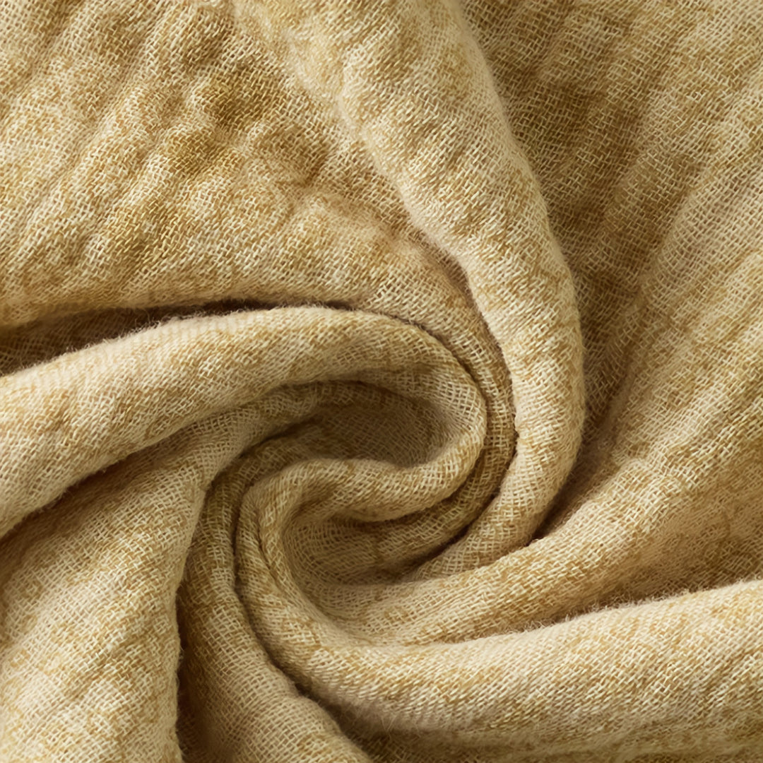 Natural Nuance Fringe Cotton Gauze Pajamas