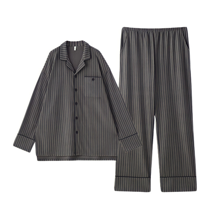 Relaxed Pinstripe Soft Pajamas