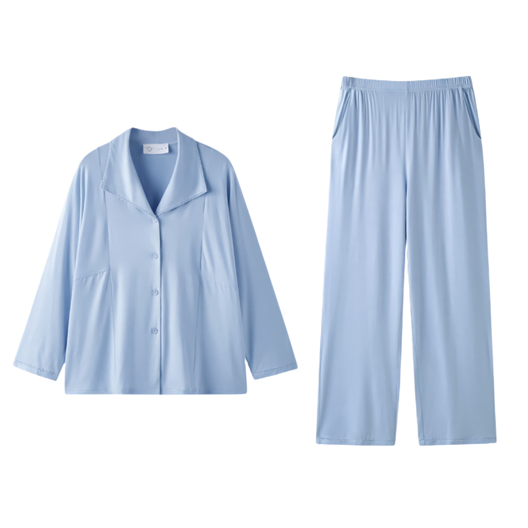 Big Lapel Soft Pajamas