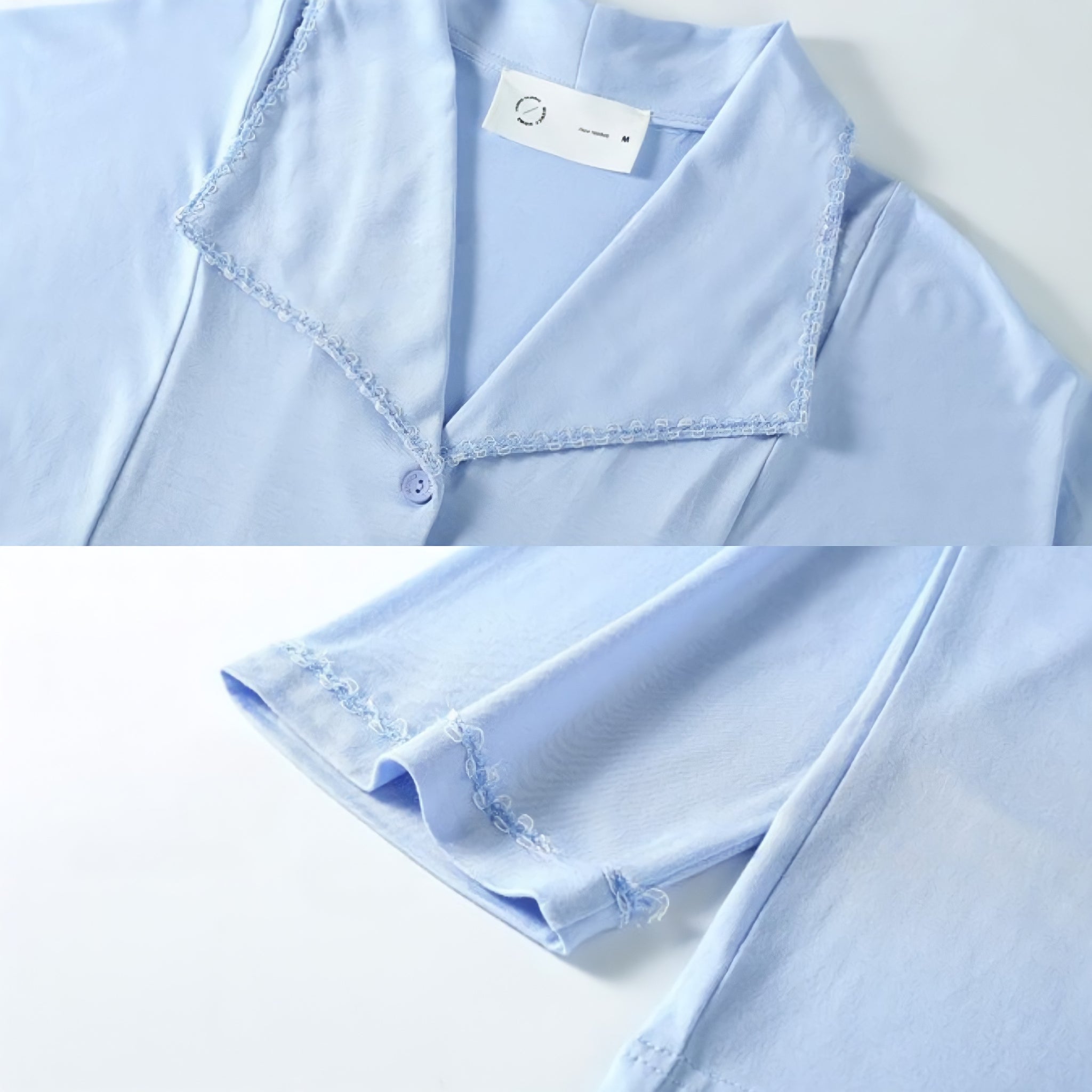 Big Lapel Soft Pajamas