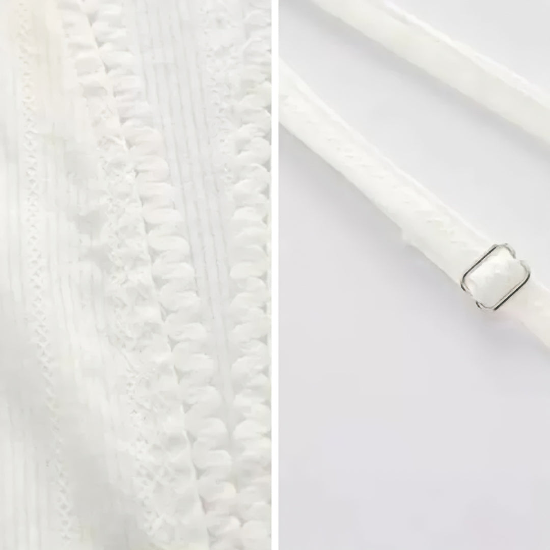 Pure White 3-Piece Pajama Set