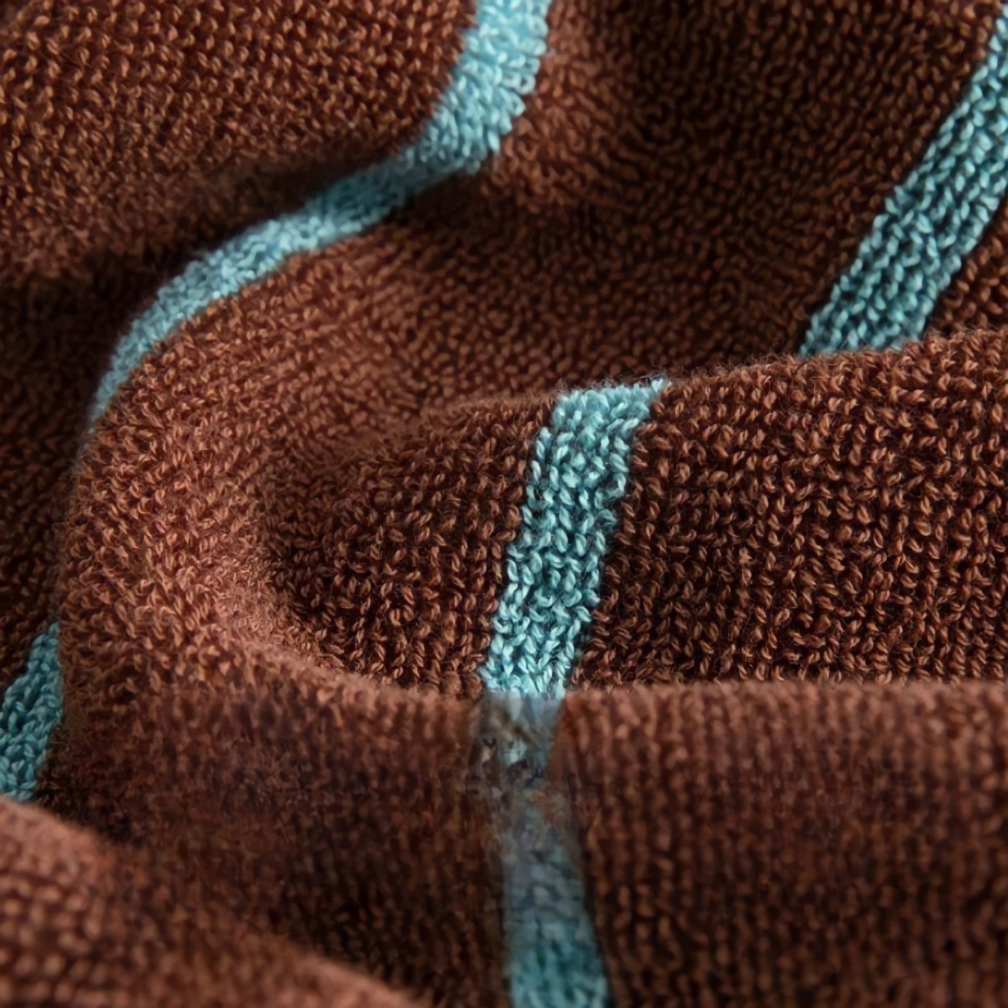 Pure Cotton Striped Bathrobe