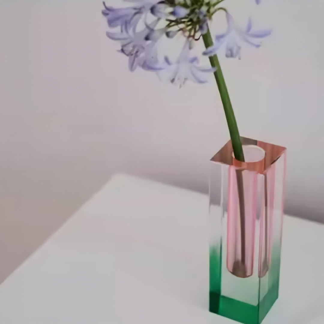 プリズムレイヤーアクリルフラワーベース