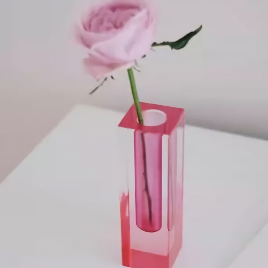 プリズムレイヤーアクリルフラワーベース
