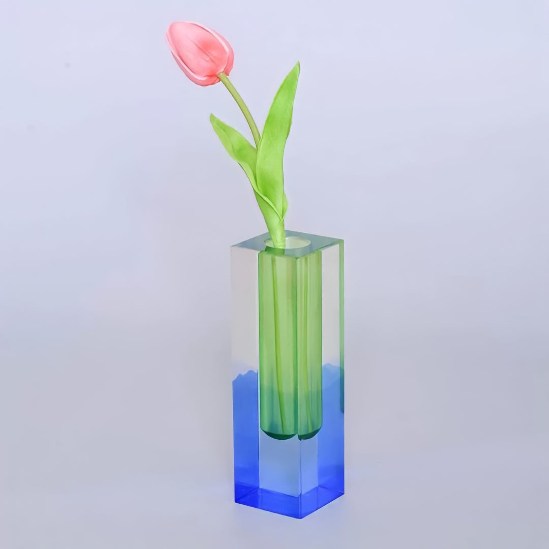 プリズムレイヤーアクリルフラワーベース