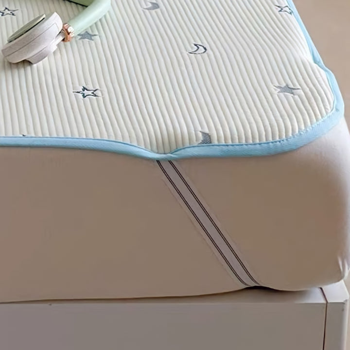 Star Moon Ice Silk Pad Set White