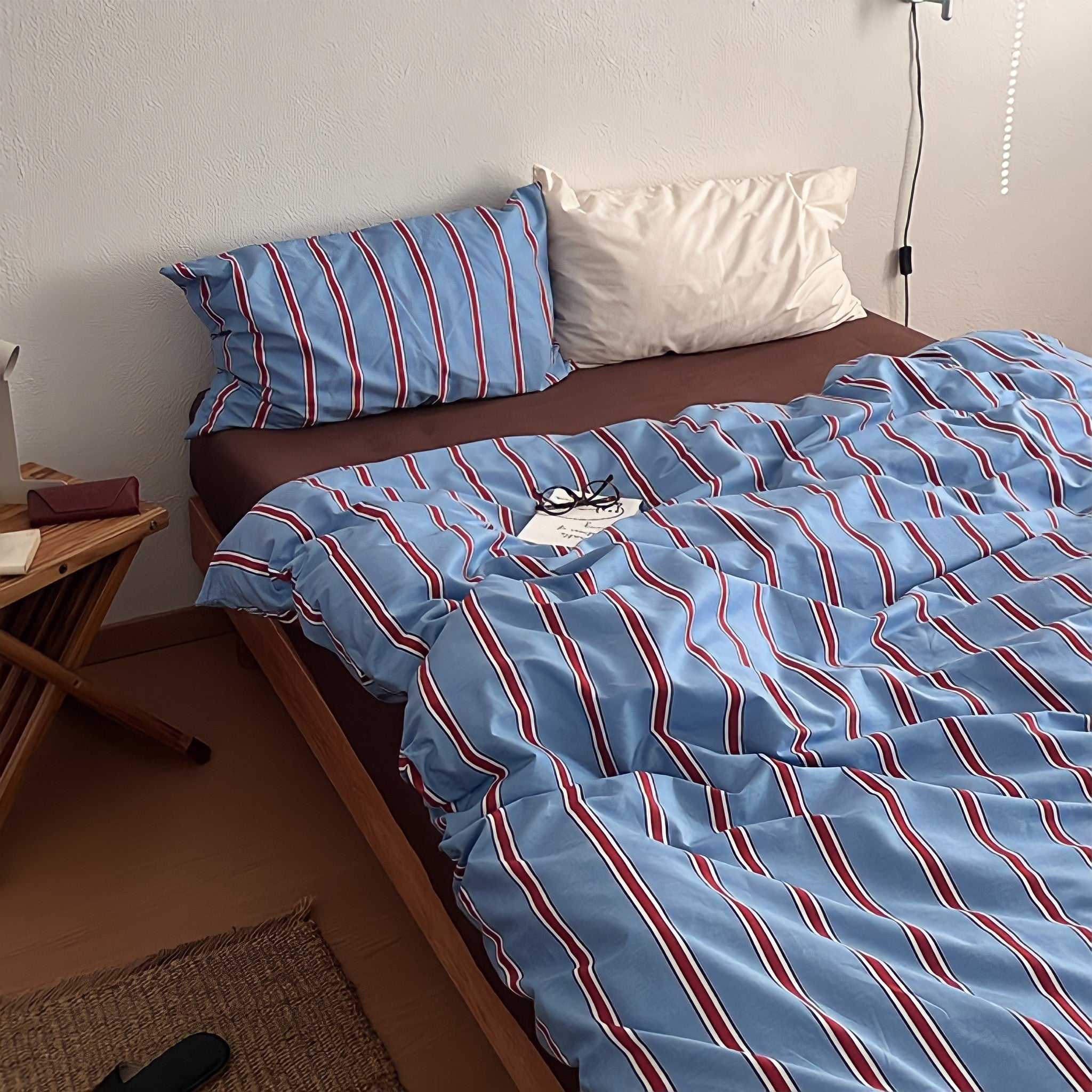 シンプルストライプ寝具セット