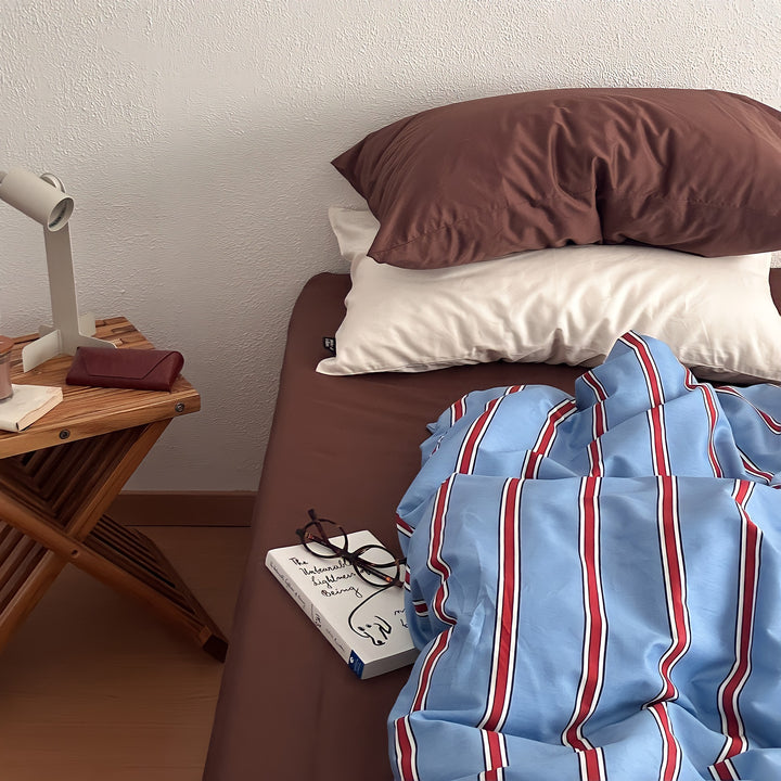 シンプルストライプ寝具セット