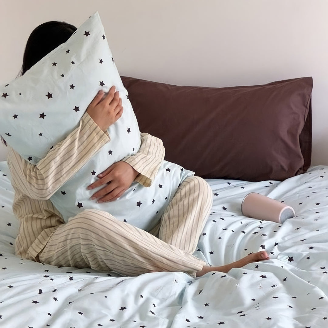 ミニスター コットン寝具セット ブルー