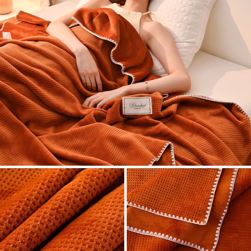 カラフルワッフルブランケット kocol