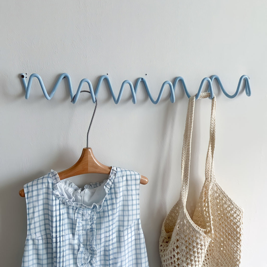 Wave Wall Hook Blue