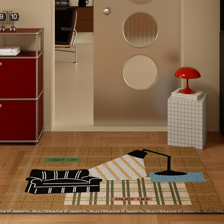 ライフアートドアマット ソファ