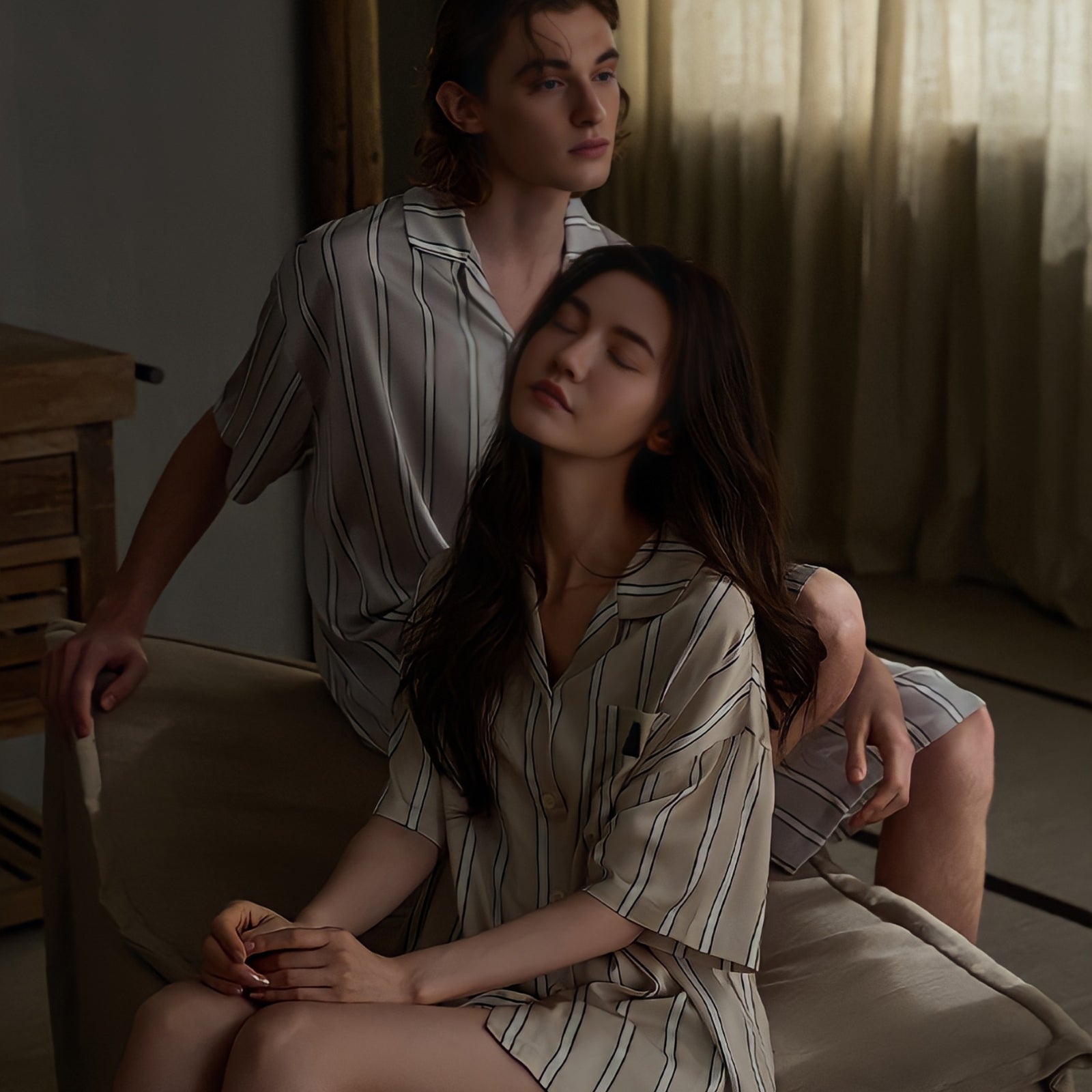 Cool Touch Stripe Summer Pajamas