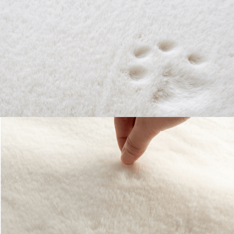 キャットシルエットラグマット カーペット / cat silhouette rug carpet - kocol