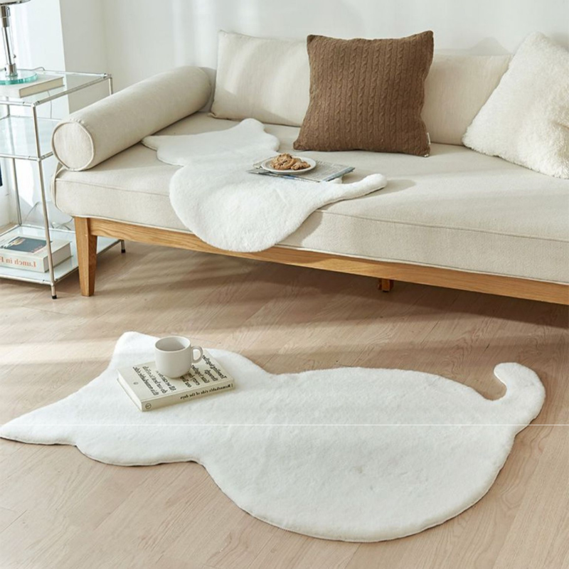 キャットシルエットラグマット kocol