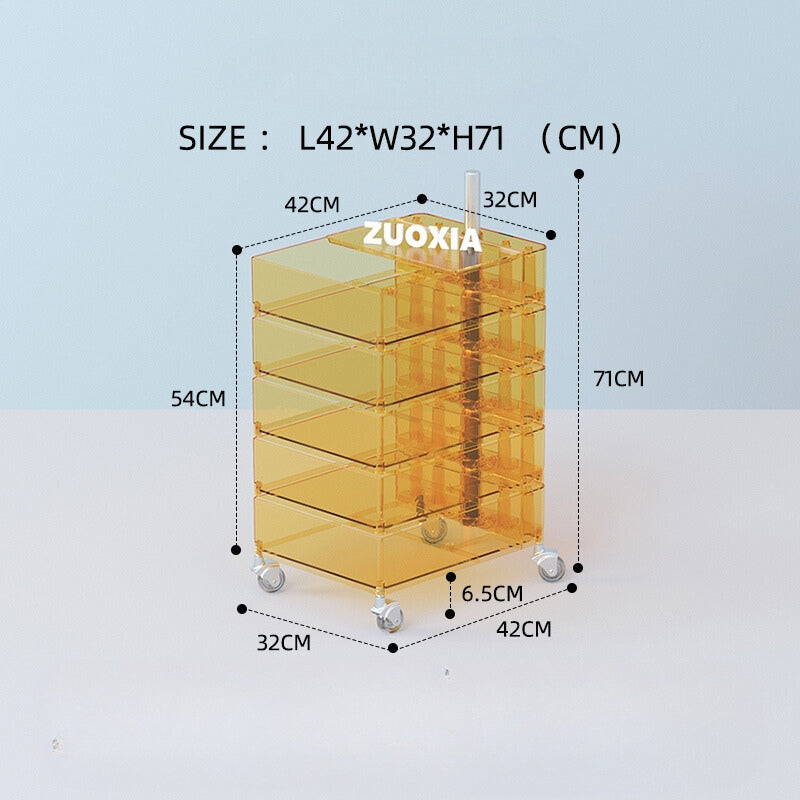 アクリルクリアキャビネット kocol