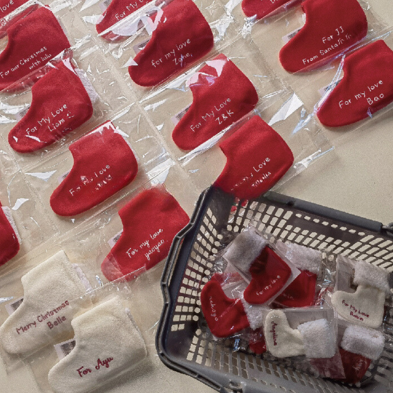 【カスタマイズ対応】クリスマスソックス kocol