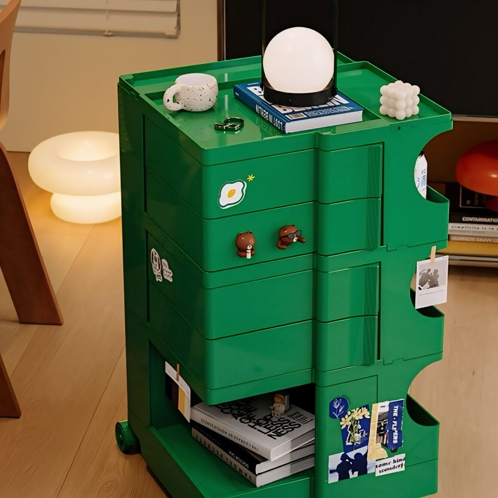 キャスター付きボビーワゴン kocol