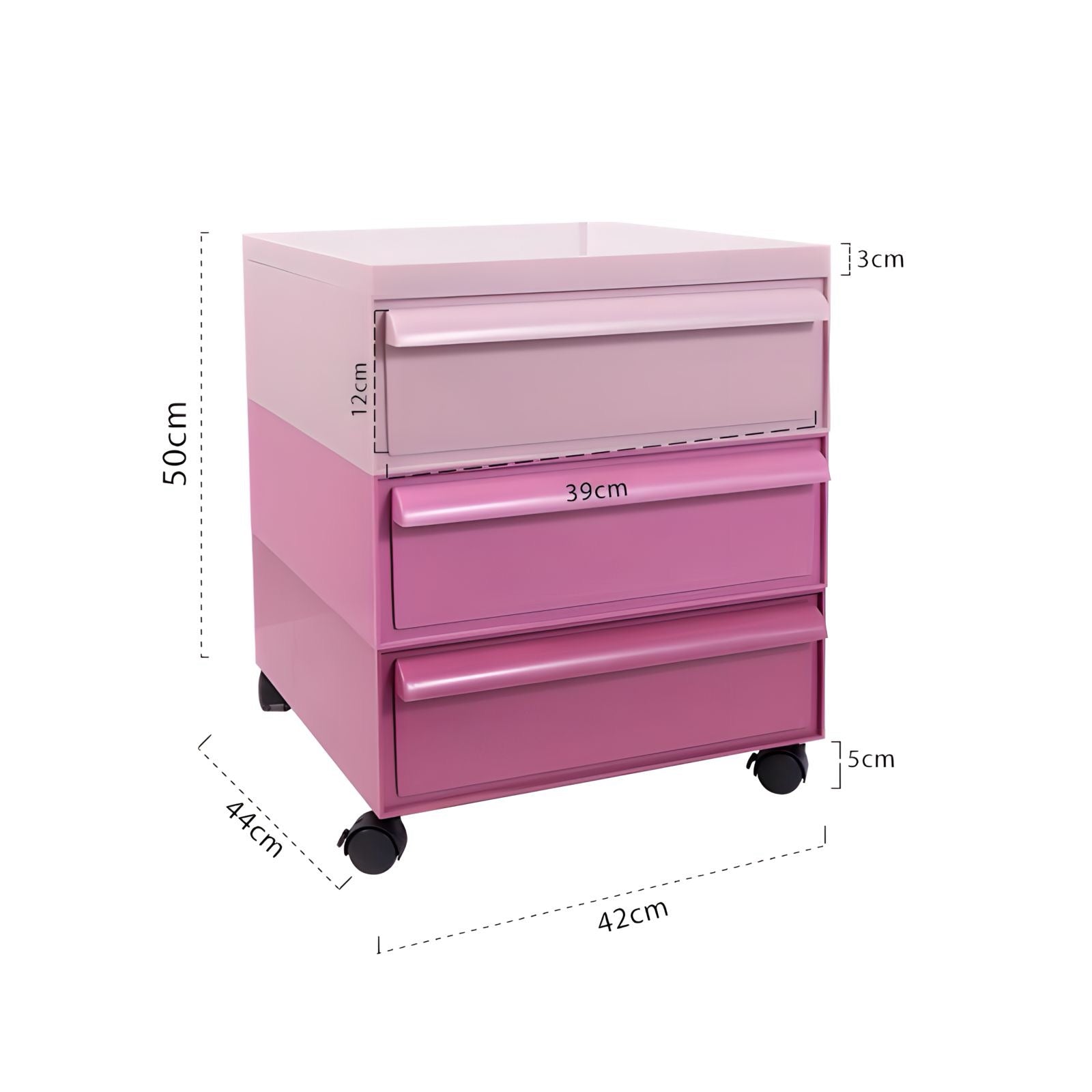 モダンカラフル可動式キャビネット kocol