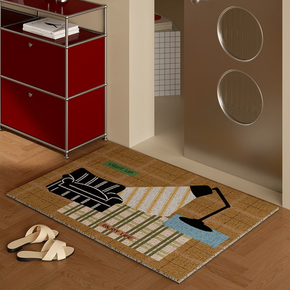 ライフアートドアマット ソファ