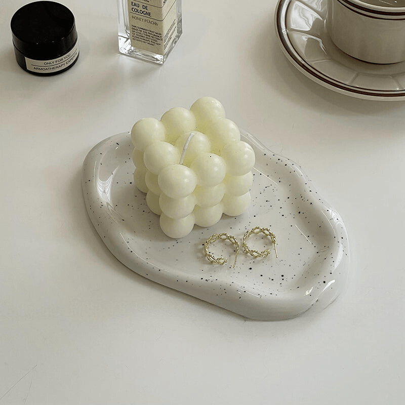 セラミック トレイ ジュエリートレイ / Ceramic Tray Jewelry Tray - kocol