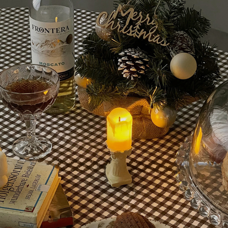 スイッチキャンドルライト燭台付き kocol